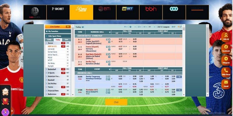 Lịch bóng đá theo giờ Việt Nam Cách xem Lịch bóng đá theo giờ Việt Nam hiệu quả